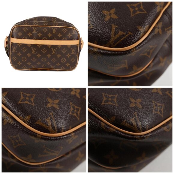 LOUIS VUITTON Monogram Reporter PM Shoulder Bag M45254 LV Auth 127582SV - Picture 13 of 15